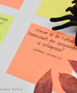 Alternative view of Post-it Brotdosenwitze Halloween-Edition