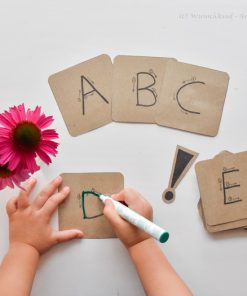 Buchstaben mit Schreibweise