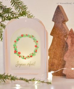 Adventskranz-Laterne