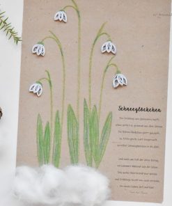 Gedicht "Schneeglöckchen"